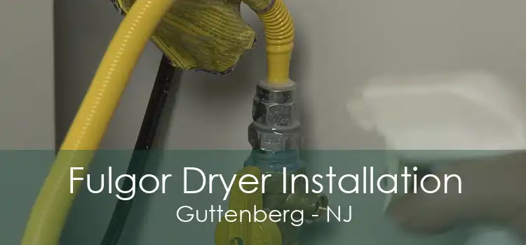 Fulgor Dryer Installation Guttenberg - NJ