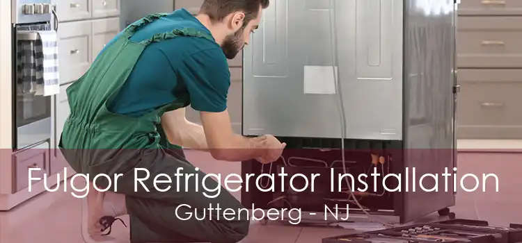 Fulgor Refrigerator Installation Guttenberg - NJ