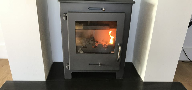 Zephyr Wood Burning Stove Installation in Guttenberg, NJ